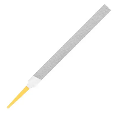 PFERD 15107 6" CORINOX Machinists File Hand (2 Safe Edges), Cut 0 (12pk)