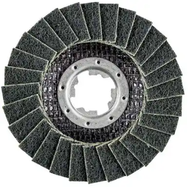 PFERD 43305 4-1/2" POLIVLIES AO Non-Woven Flap Disc - 7/8" X-LOCK - Fine Grade (5pk)