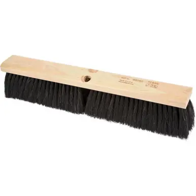 PFERD 89260 18" Medium Sweep Floor Brush Black Tampico, HH Case, 3" Trim (12pk)