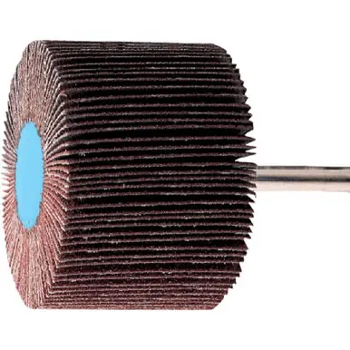 PFERD 45192 2" x 1-1/2" Mounted Flap Wheel 1/4" Shank, Aluminum Oxide, 120 Grit (10pk)