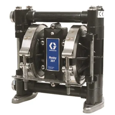 GRACO D31211 - Husky 307 AC 3/8" NPT Standard Pump, PP Center Section, AC Seats, PTFE Balls & PTFE