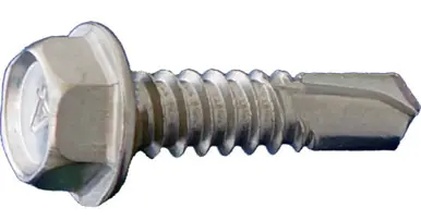 Daggerz SDSS08034 - 8 x 3/4" Hex Washer Head Self-Drill Screws 410SS 10000ct