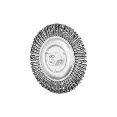 PFERD 82488 6" Stringer Bead Knot Wheel .020 CS Wire, 5/8-11 Thread, 56 Knots (10pk)