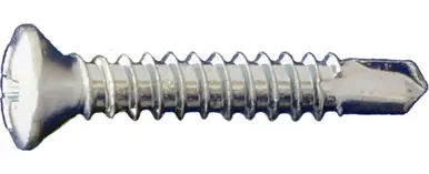 Daggerz OPSDZ101104 - 10 x 1-1/4" Phillips Oval Head Self-Drill Screws Zinc 3500ct