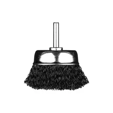 PFERD 763858 2" PSF Mtd.Crimped Cup Brush .014 CS Wire, 1/4" Shank (5pk)