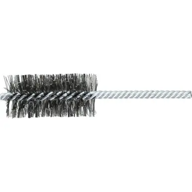 PFERD 83439 1-1/4" Power Tube Brush .010 CS Wire, 1/4" Stem, DS/DS (10pk)