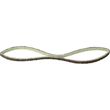 PFERD 43551 - 1/4" x 18" POLIVLIES Surface Cond. Belt Aluminum Oxide - Medium Grade (10pk)
