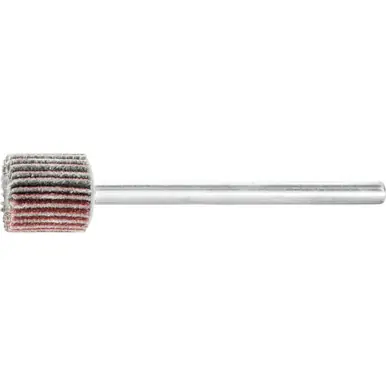 PFERD 45075 3/8" x 3/8" Mini Mounted Flap Wheel 1/8" Shank, Aluminum Oxide 240 Grit (10pk)