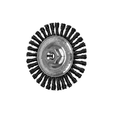 PFERD 82188 4" Stringer Bead Wheel .020 CS Wire, 3/8-24 Thread (10pk)