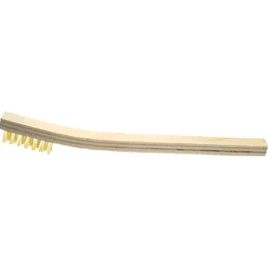 PFERD 85056 3x7 Welders Toothbrush Brass Wire, Wooden Block (36pk)