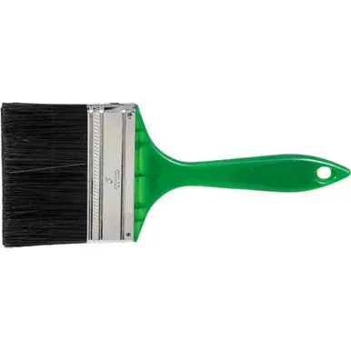 PFERD 89740 4" Wall Brush Black Polyester Fill, Green Plastic Handle (10pk)