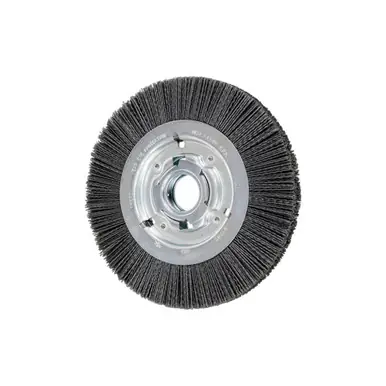 PFERD 83703 8" M-BRAD WF Wheel Brush 2" A.H., .040 SiC - 80 Grit