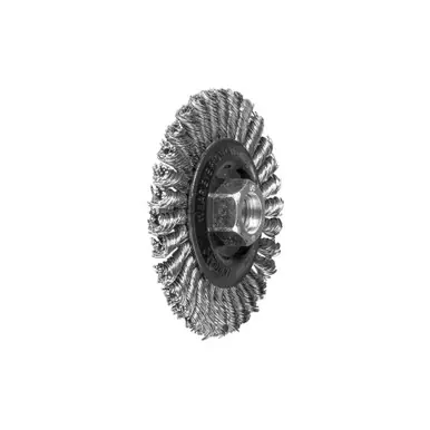 PFERD 763957 4" PSF Stringer Bead Knot Wheel .020 SS Wire, 5/8-11 Thread (2pk)