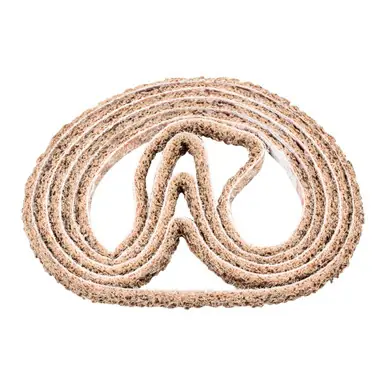 PFERD 43634 - 1/4" x 12" POLIVLIES Surface Cond. Belt Aluminum Oxide - Coarse Grade (10pk)