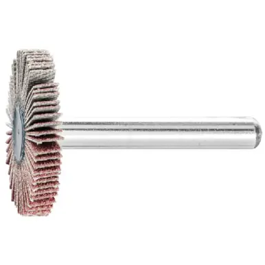 PFERD 45009 1-3/16" x 1/4" Mounted Flap Wheel 1/4" Shank, Aluminum Oxide, 120 Grit (10pk)
