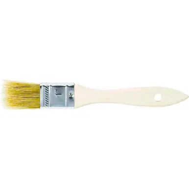 PFERD 89696 1" Chip Brush, White Bristle 1-1/2" Trim, Wood Handle (36pk)