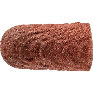 PFERD 46040 3/16" x 7/16" POLICAP Abrasive Cap Shape C, Aluminum Oxide, 280 Grit (50pk)
