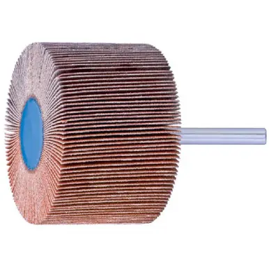 PFERD 45296 3" x 1" Mounted Flap Wheel 1/4" Shank Ceramic Oxide 80 Grit (10pk)