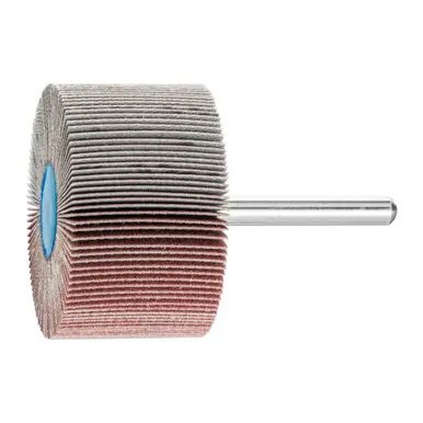 PFERD 45241 2" x 1" Mounted Flap Wheel 1/4" Shank - Aluminum Oxide - 180 Grit (10pk)