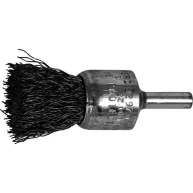 PFERD 82970 3/4" Crimped Wire End Brush .014 CS Wire, 1/4" Shank (10pk)
