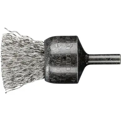 PFERD 764466 1" PSF Crimped End Brush .020 SS Wire, 1/4" Shank (5pk)