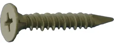 Daggerz CMSP08158 - 8 x 1-5/8" Phillips Wafer Head Cement Board Screws Dagger-Guard 4000ct