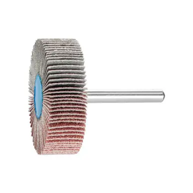 PFERD 45252 2" x 1/2" Mounted Flap Wheel 1/4" Shank - A/O - 80 Grit (10pk)