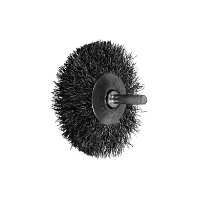 PFERD 82877 3" Mtd Flared Cup Brush .014 SS Wire, 1/4" Shank (10pk)