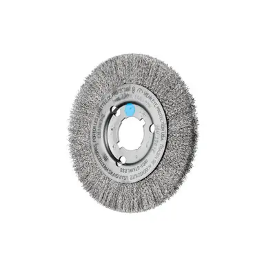 PFERD 80371 6" Crimped Wire Wheel Narrow Face .012 SS Wire 5/8-1/2" A.H. (2pk)
