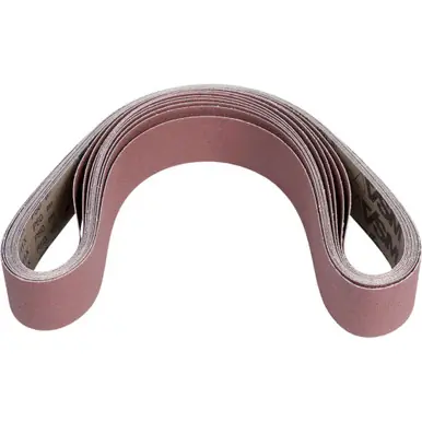 PFERD 49181 - 2-1/2" x 60" Coated Benchstand Belt Aluminum Oxide - 50 Grit (10pk)