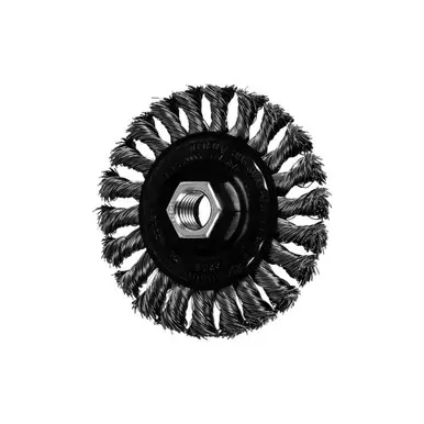 PFERD 82296 4" Full Cable Mini Knot Wheel .020 SS Wire, 5/8-11 Thread (10pk)