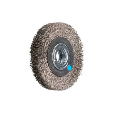 PFERD 81160 6" Crimped Wire Wheel - Medium Face .012 SS Wire, 2" A.H.