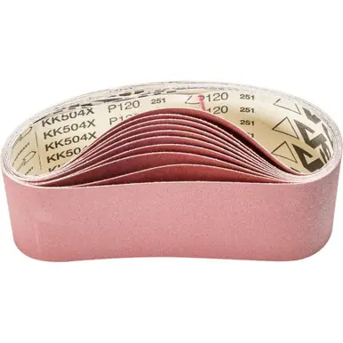 PFERD 49365 - 4" x 24" Coated Portable Belt Aluminum Oxide - 120 Grit (10pk)