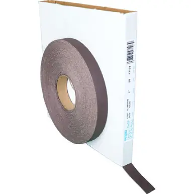 PFERD 47103 1" Shop Roll, Resin/Resin Light Duty 50 Yard Roll, Aluminum Oxide, 80 Grit