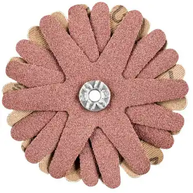 PFERD 44026 2-3/4" POLISTAR-TUBE A/0 120 Grit 4mm Bore, 6 Star Layers (10pk)