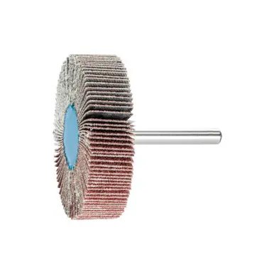 PFERD 45265 2-1/2" x 1/2" Mounted Flap Wheel 1/4" Shank Alum. Oxide 80G (10pk)