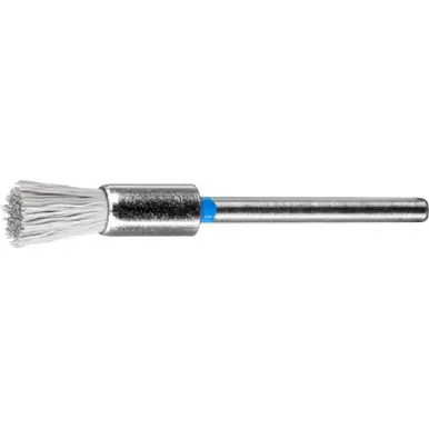 PFERD 83272 1/4" M-BRAD Miniature End Brush 1/8" Stem, 600 Grit A/O (36pk)