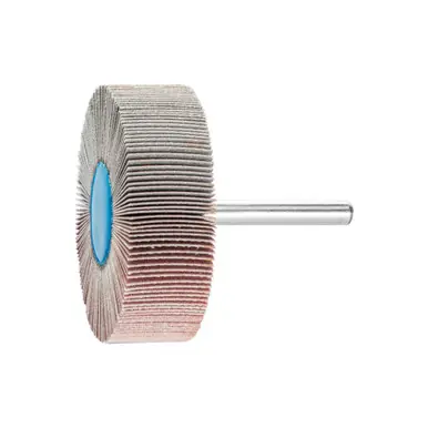 PFERD 45275 2-1/2" x 1" Mounted Flap Wheel 1/4" Shank, Aluminum Oxide, 320 Grit (10pk)