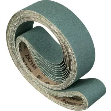 PFERD 49796 - 2" x 60" Coated Benchstand Belt, Zirconia - 80 Grit (10pk)