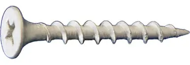Daggerz DKPD06214 - 6 x 2-1/4" Phillips Bugle Head Coarse Thread Deck Screws Dacromet 3000ct