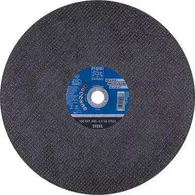 PFERD 64019 16" x 3/16" Cut-Off Wheel, 1" AH - Portable A 24 R SG (10pk)