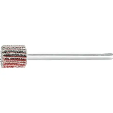 PFERD 45071 3/8" x 3/8" Mini Mounted Flap Wheel 1/8" Shank, Aluminum Oxide 80 Grit (10pk)