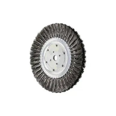 PFERD 81703 8" Standard Twist Knot Wheel .014 CS Wire, 5/8" A.H. (2pk)