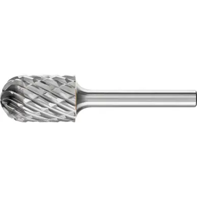 PFERD 24478 Carbide Bur, Cylind. Radius End, STEEL Cut 5/8" x 1" x 1/4" Shank
