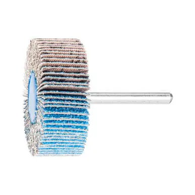 PFERD 45473 2" x 1" Mounted Flap Wheel 1/4" Shank, Aluminum Oxide, 60 Grit, INOX (10pk)