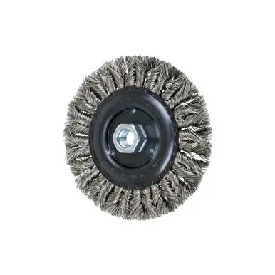 PFERD 82753 6" COMBITWIST Standard Knot Wheel .023 SS Wire 5/8-11 Thread (10pk)