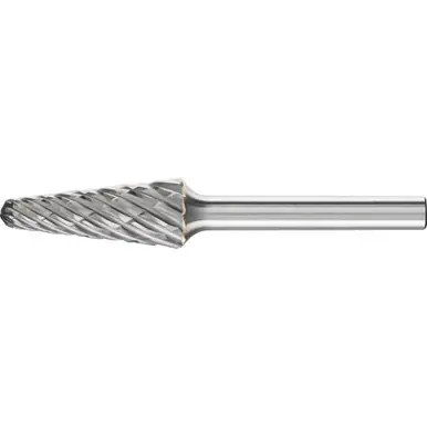 PFERD 25169 Carbide Bur, 14 degree Taper, CAST Cut 1/2" x 1-1/8" x 1/4" Shank
