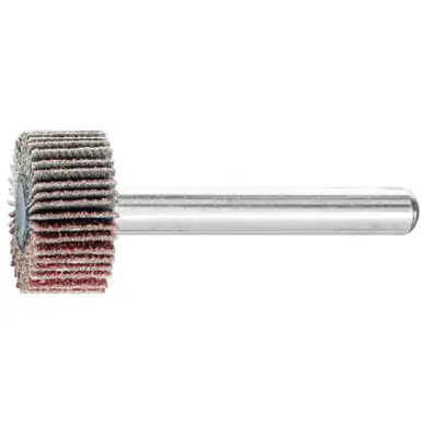 PFERD 45161 3/4" x 3/8" Mounted Flap Wheel 1/4" Shank - A/O - 80 Grit (10pk)
