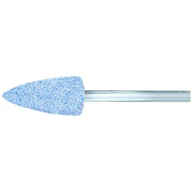 PFERD 30065 B52 Vitrified Mounted Point 1/8" Shank Ceramic Oxide, J Hardness, 80 Grit (10pk)