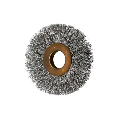 PFERD 81578 2" Tube Center Wire Wheel .012 SS Wire, 1/2-3/8" A.H. (10pk)
